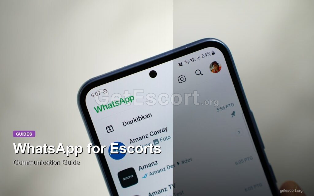 Why Escorts Prefer WhatsApp for Communication
